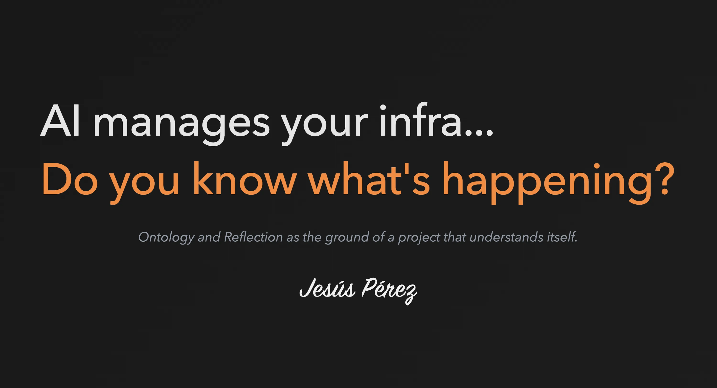 Does AI manage your infra?