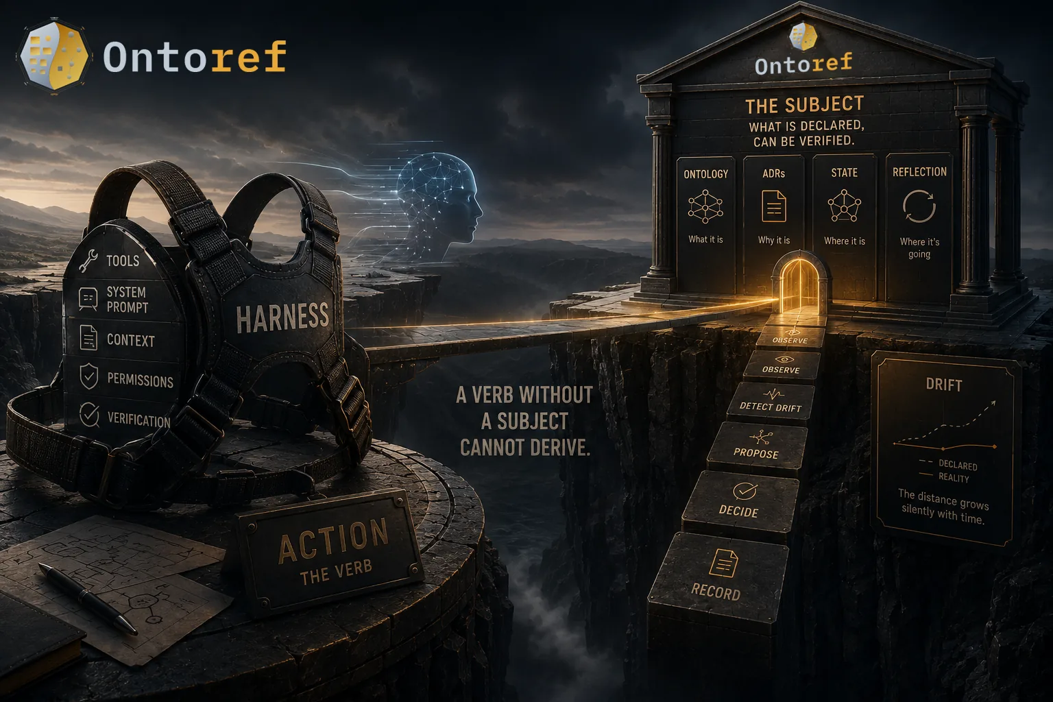A harness without a subject: what harness engineering doesn't name yet