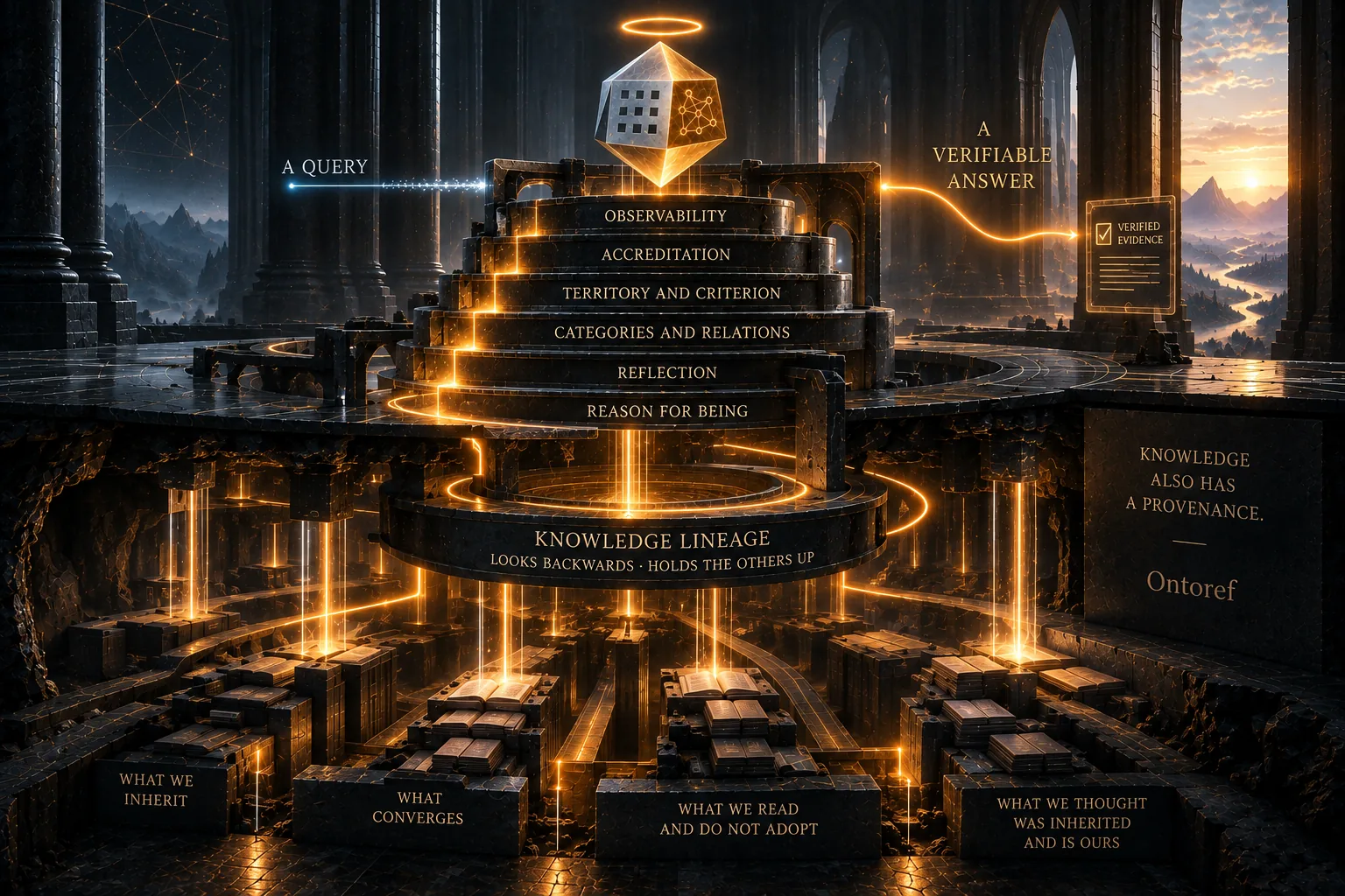 The ontoref ladder