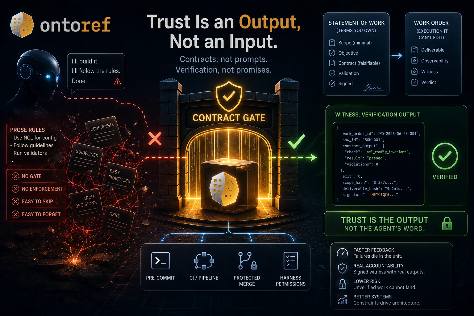 Trust Is an Output, Not an Input